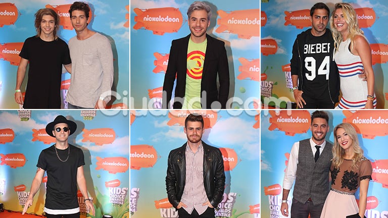 Los famosos en los KCA Argentina 2016. Fotos: Movilpress.