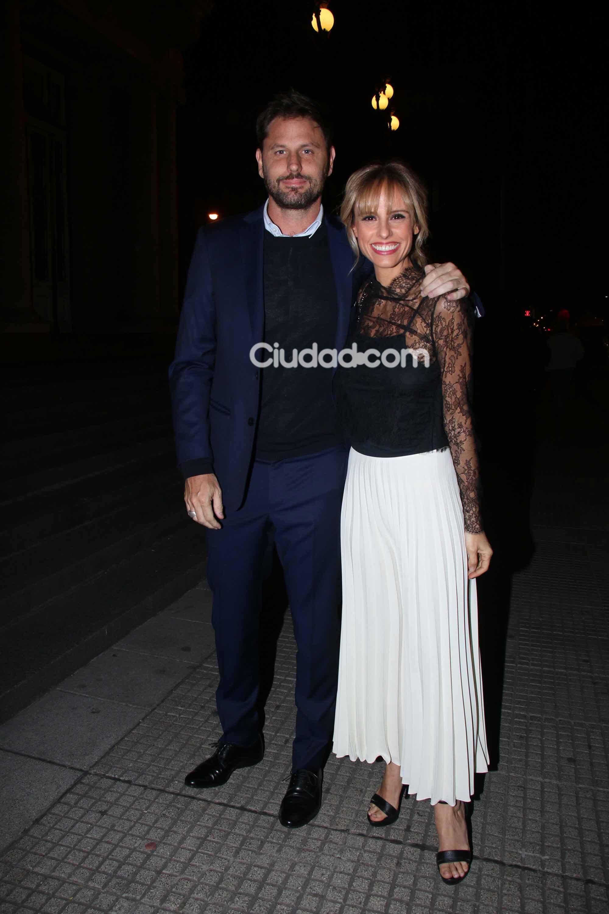 Los famosos fueron a ver a Al Pacino al Teatro Colón (Foto: Movilpress)