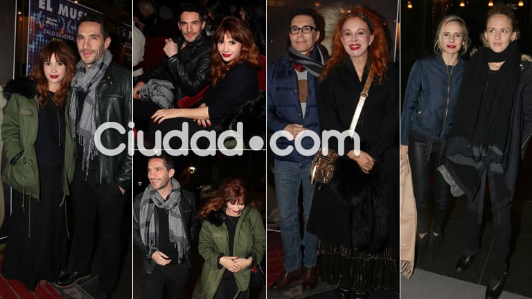 Los famosos fueron a ver a Mercedes Morán al teatro (Foto: Movilpress)