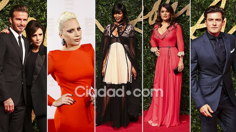 Los famosos más top en los British Fashion Awards 2015. (Fotos: AFP)