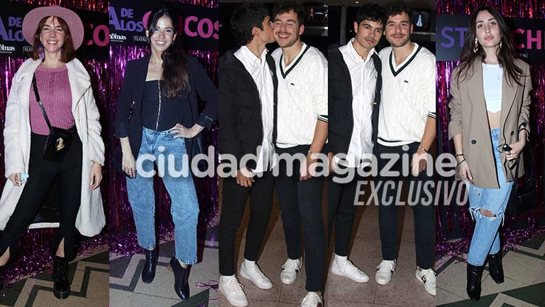 Los famosos no se quisieron perder el estreno de La fiesta de los chicos (Fotos: Movilpress).