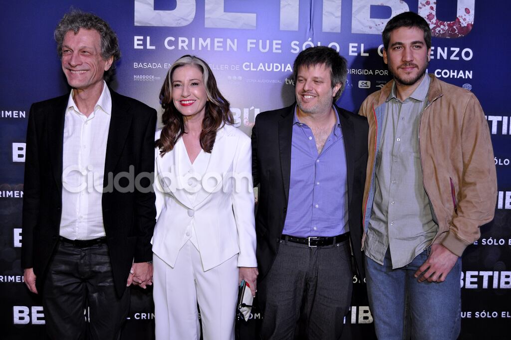 Los famosos no se quisieron perder la avant premiere de Betibú (Fotos: Jennifer Rubio). 