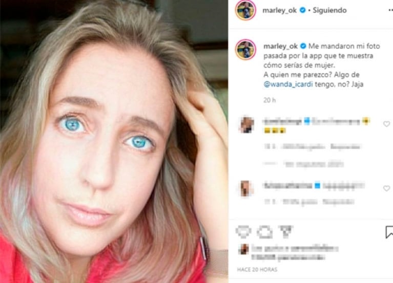 Los famosos se divirtieron cambiando de sexo con la app del momento que es furor en la web