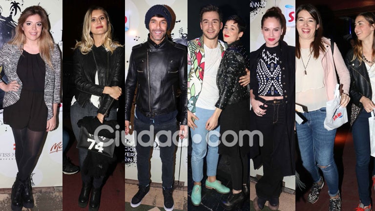 Los famosos y sus looks en el estreno de Colección Primavera Verano (Fotos: Movilpress). 