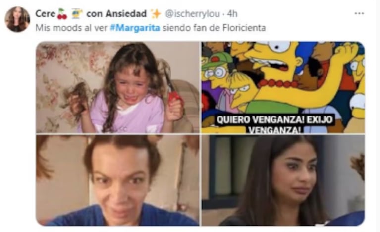 Los fans de Floricienta indignados porque no hubo un guiño a la historia en el debut de Margarita.