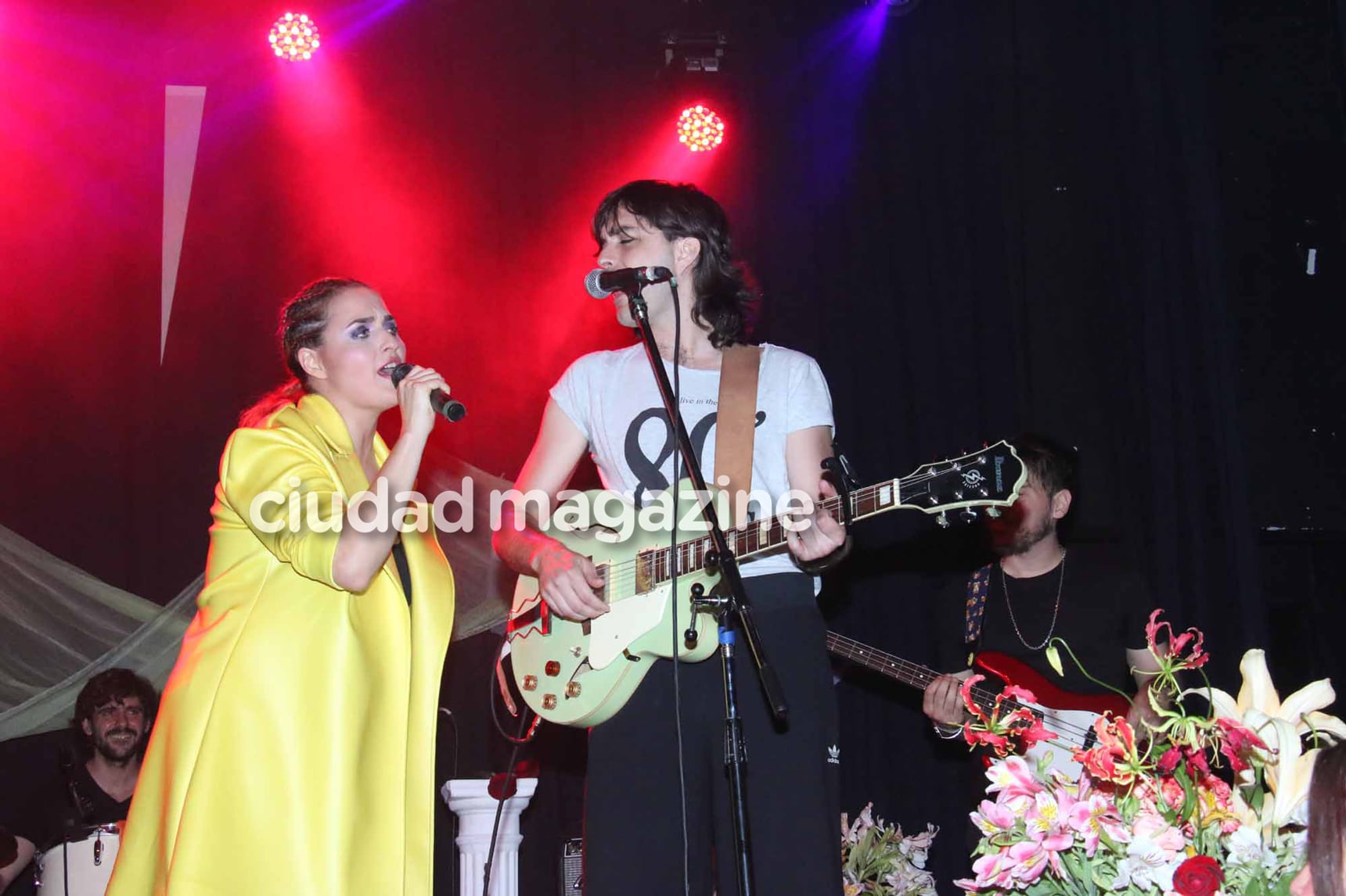 Los hermanos Vitola en el recital de Potra Liberada. (Foto: Movilpress)