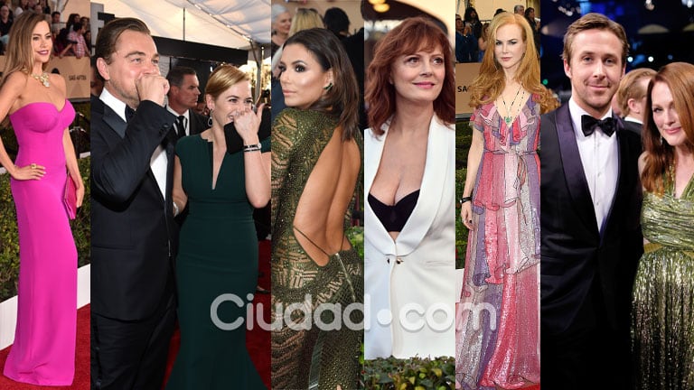 Los looks de la red carpet de los SAG awards. (Foto: AFP)