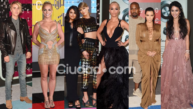 Los mejores looks de los MTV Video Music Awards 2015 (Fotos: AFP). 