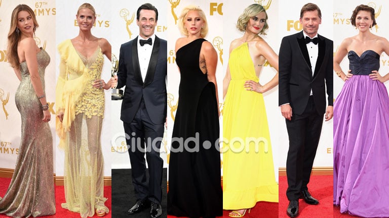 Los mejores looks de los Premios Emmy 2015 (Fotos: AFP). 