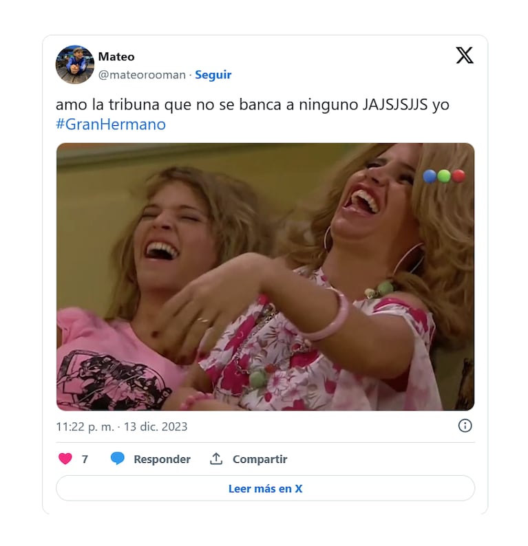 Los mejores memes de la primera gala de nominación de Gran Hermano 2023