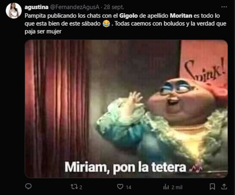 Los mejores memes de Roberto García Moritán y el Gigoló: “All the night”