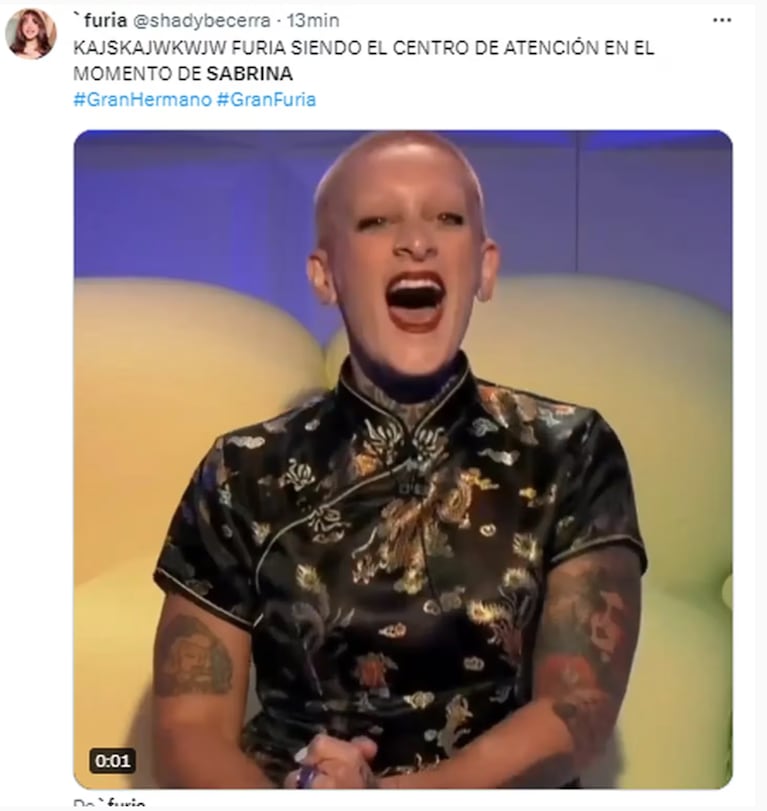 Los mejores memes tras la eliminación de Sabrina de Gran Hermano 2023