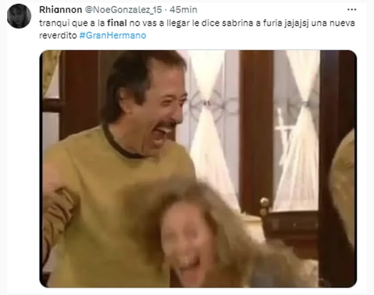 Los mejores memes tras la eliminación de Sabrina de Gran Hermano 2023