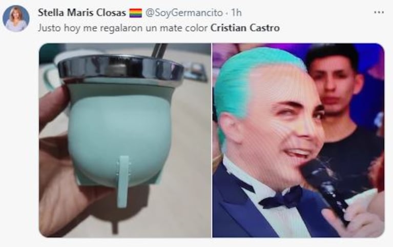 Los memes de Cristian Castro en Bailando 2023 (Foto: Twitter)