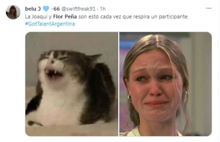 Los memes de Got talent Argentina (Fotos: Twitter / X)