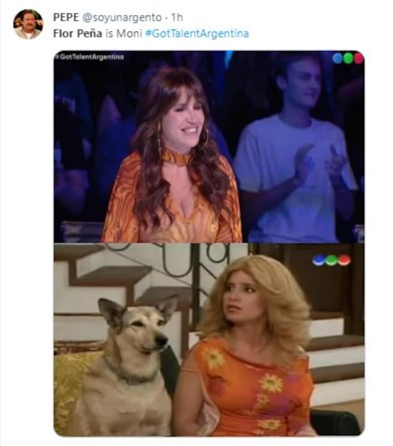 Los memes de Got talent Argentina (Fotos: Twitter / X)