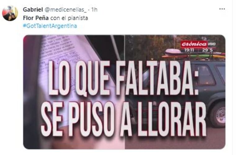 Los memes de Got talent Argentina (Fotos: Twitter / X)