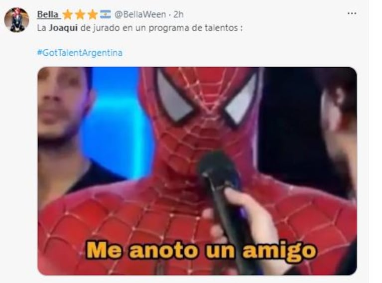 Los memes de Got talent Argentina (Fotos: Twitter / X)