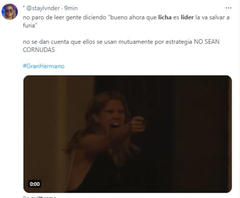 Los memes de Lisandro líder de la casa de Gran Hermano por primera vez  (Foto: Twitter / X)