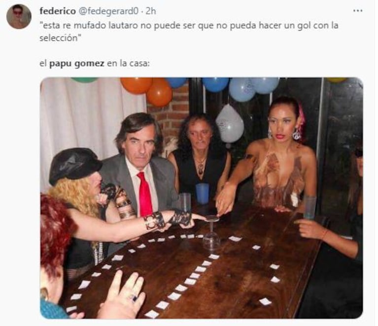 Los memes de Papu Gomez tras el partido de Argentina y Ecuador (Foto: Twitter)