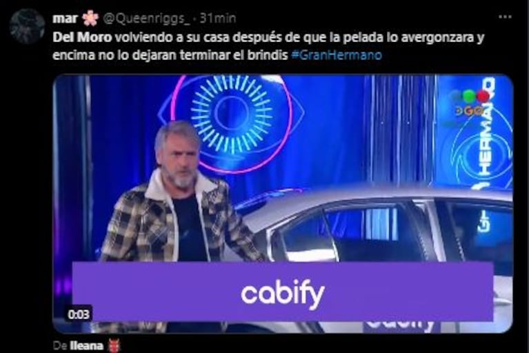 Los memes de Santiago del Moro sufriendo en Gran Hermano (Foto: Twitter / X)