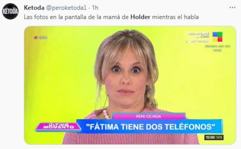 Los memes de Tomás Holder en Bailando 2023 (Fotos: Twitter)