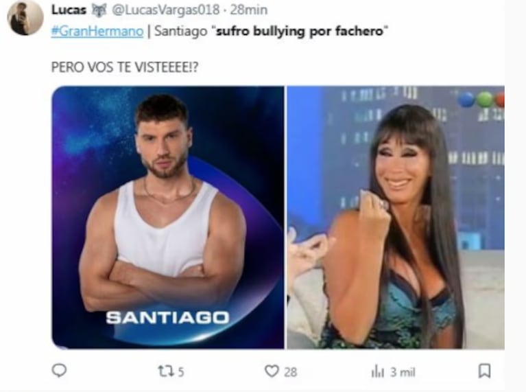 Los memes del debut de Gran Hermano 2024 en Telefe.