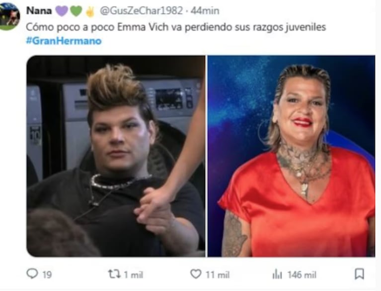 Los memes del debut de Gran Hermano 2024 en Telefe.