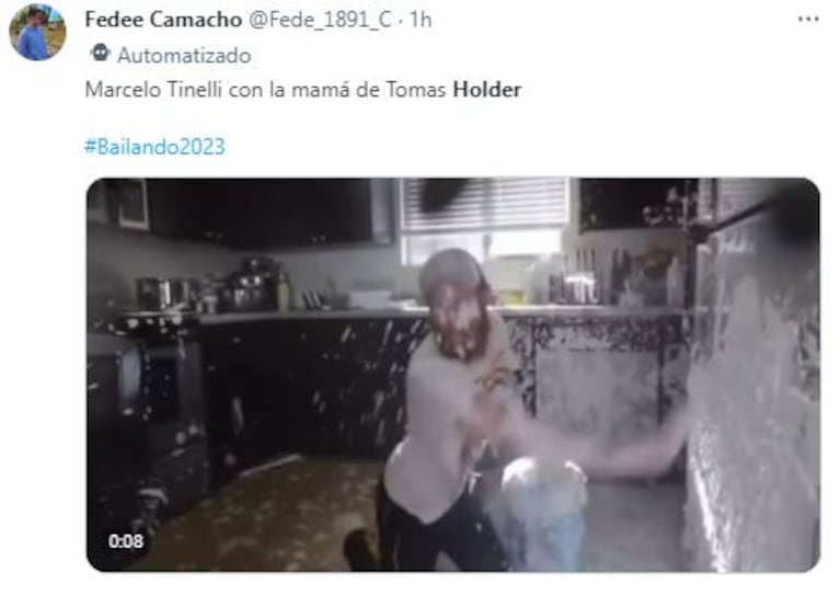 Los memes Holder en Bailando 2023 (Fotos: Twitter)