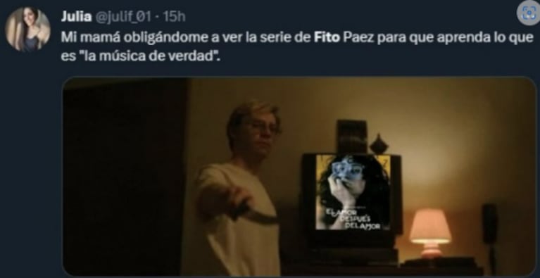 Los memes más divertidos que dejó el estreno de la serie de Fito Páez en Netflix