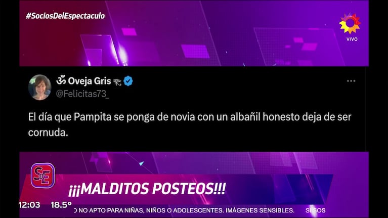 Los memes por el romance de Pampita con Martín Pepa.