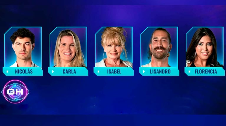 Los nominados de Gran Hermano del 03-01-24 (Foto: captura Telefe)