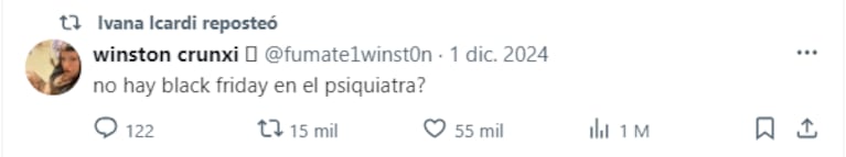 Los posteos de Ivana Icardi contra Wanda Nara.