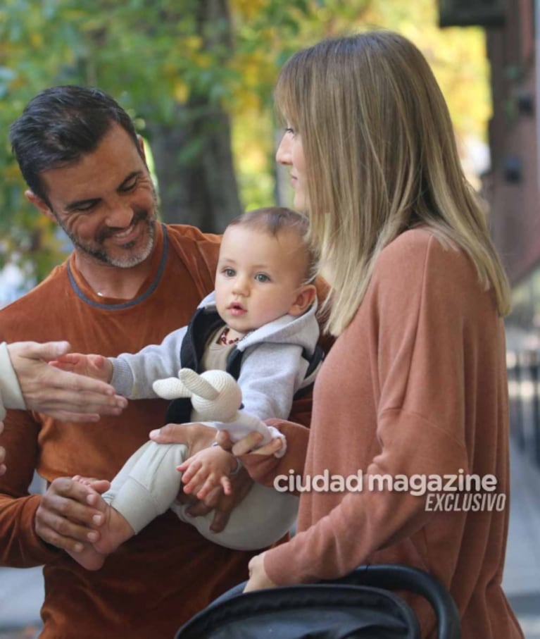 Los preparativos de Mica Viciconte y Fabián Cubero para festejar el primer cumpleaños de Luca