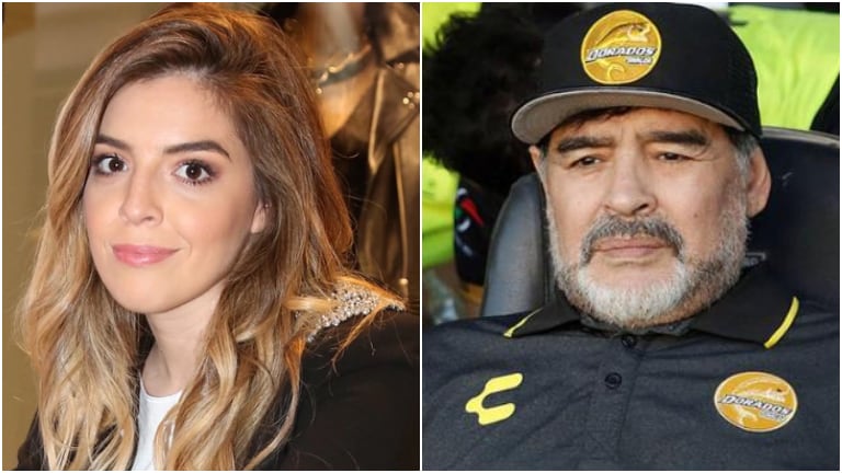 Los regalos que Diego Maradona le hizo a Roma, la hija de Dalma Maradona, por su nacimiento: No la llamó, pero le envió un oso y unos bombones