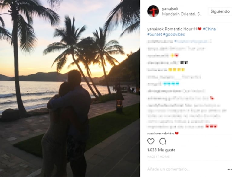 Los románticos días del Pocho Lavezzi y Yanina Screpante en las paradisíacas playas de China: amor, lujo...¡y lomazos!