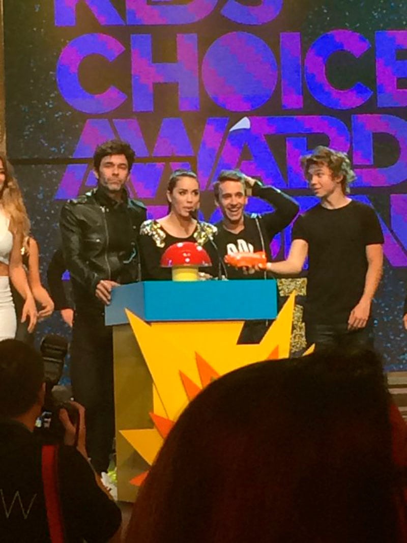 Los súper looks en los Kids Choice Awards 2015. Foto: Twitter Nickelodeon Latam/ Universal Music ARG/ Ciudad.com