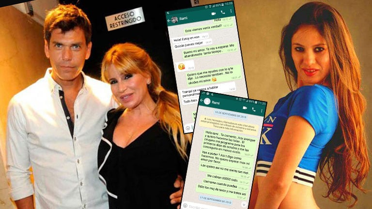 Los supuestos chats por los que Florencia Peña y Ramiro Ponce de León evalúan denunciar por extorsión a Eliana...