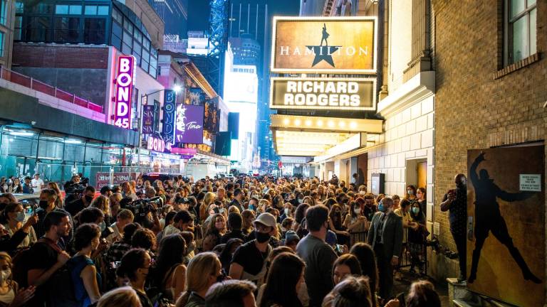 Los teatros de Broadway reabrieron a sala llena