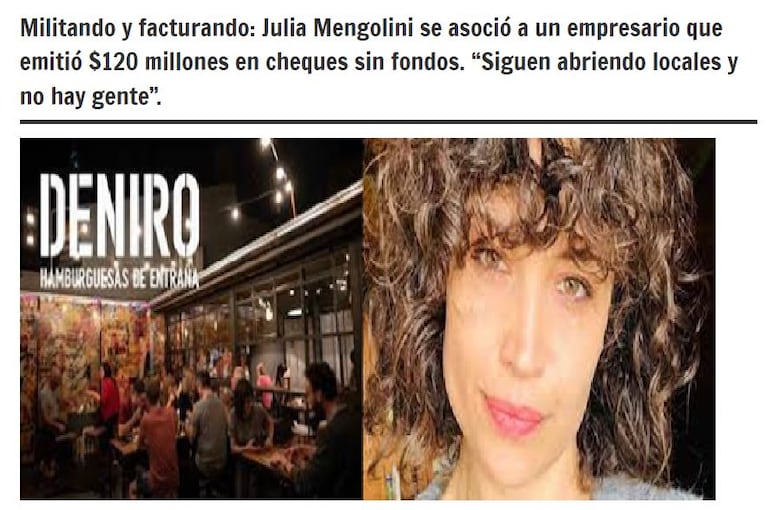 Los tremendos tweets de Yanina Latorre a Julia Mengolini (Foto: Twitter / X)