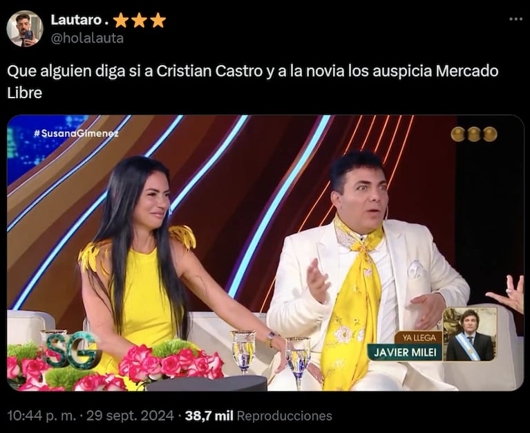 Los usuarios de X (Twitter) reaccionaron con memes a la entrevista de Susana a Cristian y Mariela.