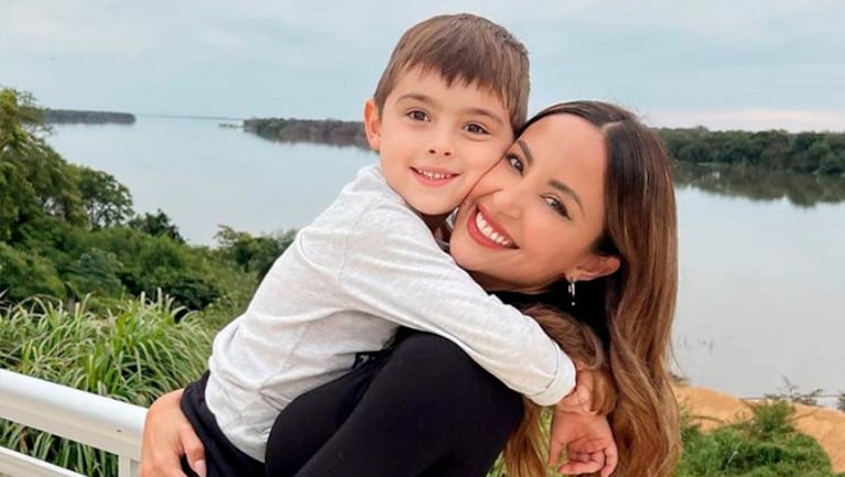 Lourdes Sánchez le dedicó un profundo posteo a su hijo Valentín.