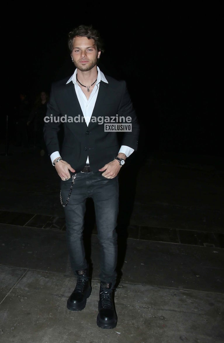 Luca Bonomi en el BAFWEEK (Foto: Movilpress).