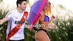 Lucas Alario y Sol Pérez se conocen por amigos en común. Pero, al menos por ahora, no pasó nada. (Fotos: Ciudad.com y Web)