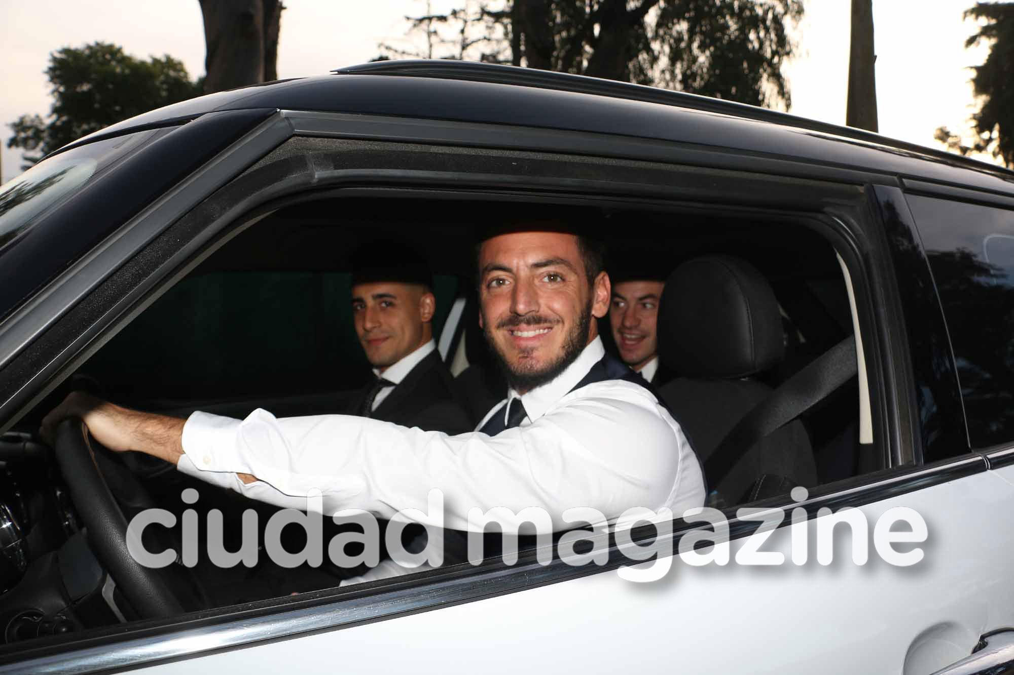 Lucho Strassera, el exnovio de Gianinna en la gran boda de Dalma Maradona. (Foto: Movilpress)