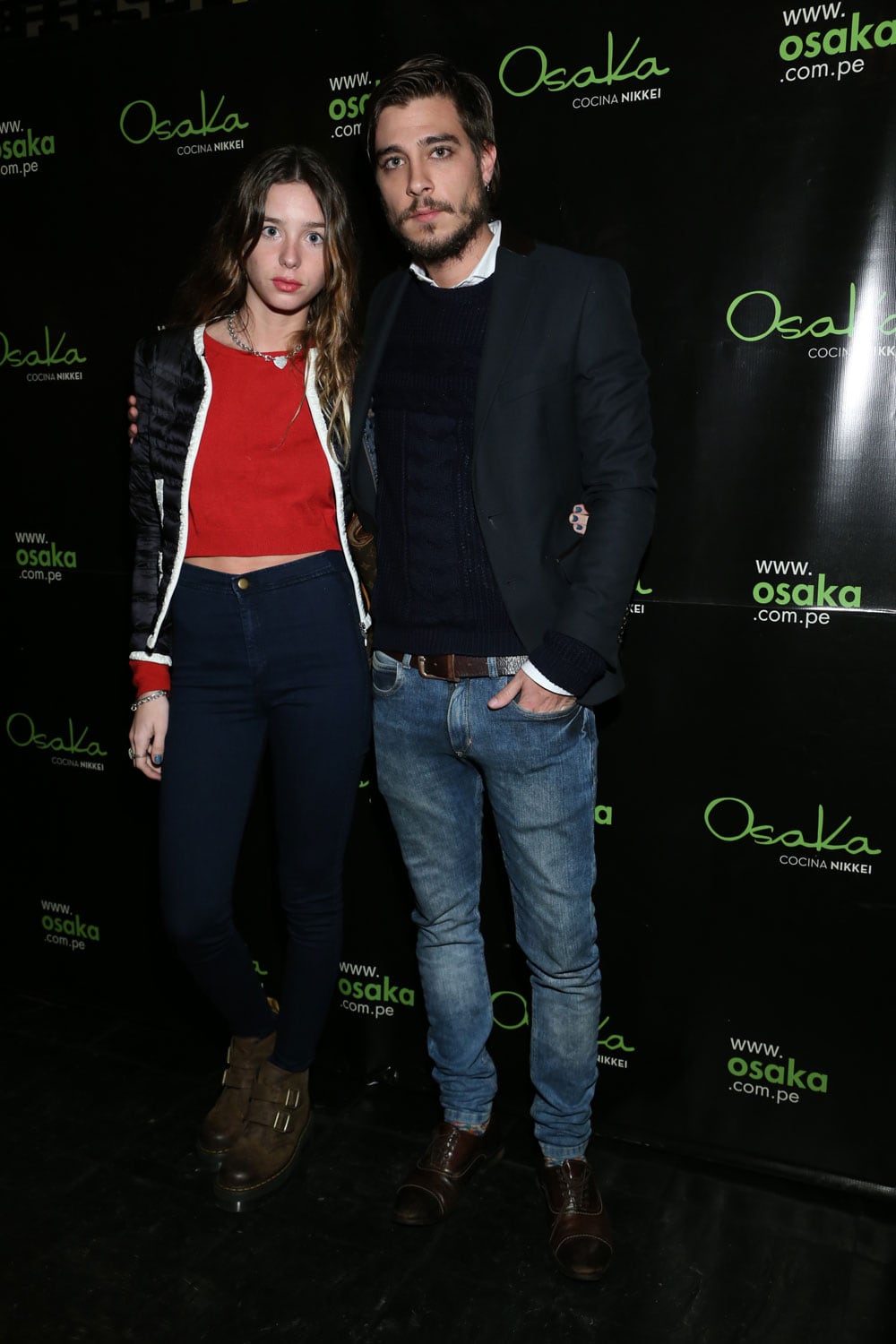 Lucía Celasco y su novio Joaquín Rozas. (Foto: Red Carpet Agency)