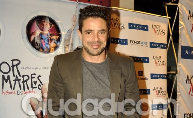 Luciano Castro en el estreno de su filme (Foto: Jennifer Rubio). 