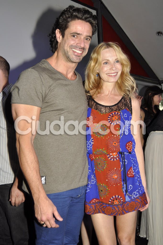 Luciano Castro y Gloria Carrá, protagonistas de la ficción (Foto: Jennifer Rubio). 