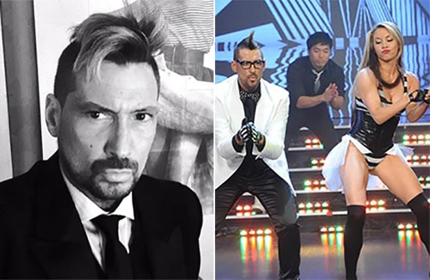 Luciano El Tirri volvió a ShowMatch tras su internación. (Fotos: Twitter y Captura TV)