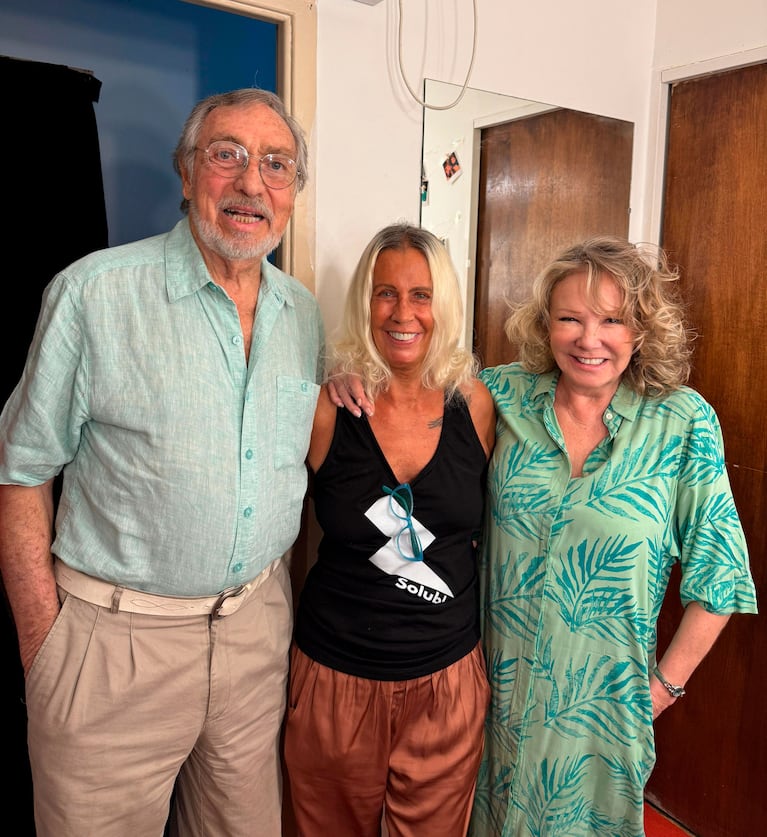 Luis Brandoni, María del Carmen Valenzuela y Soledad Silveyra.